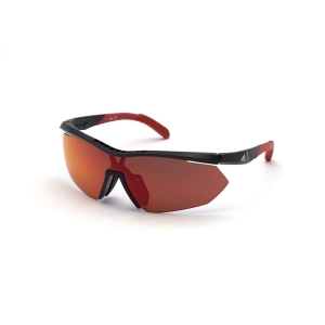 Adidas Women's Sunglasses - Shield Frame Roviex Mirrored Lens | ADIDAS SP0016 01L