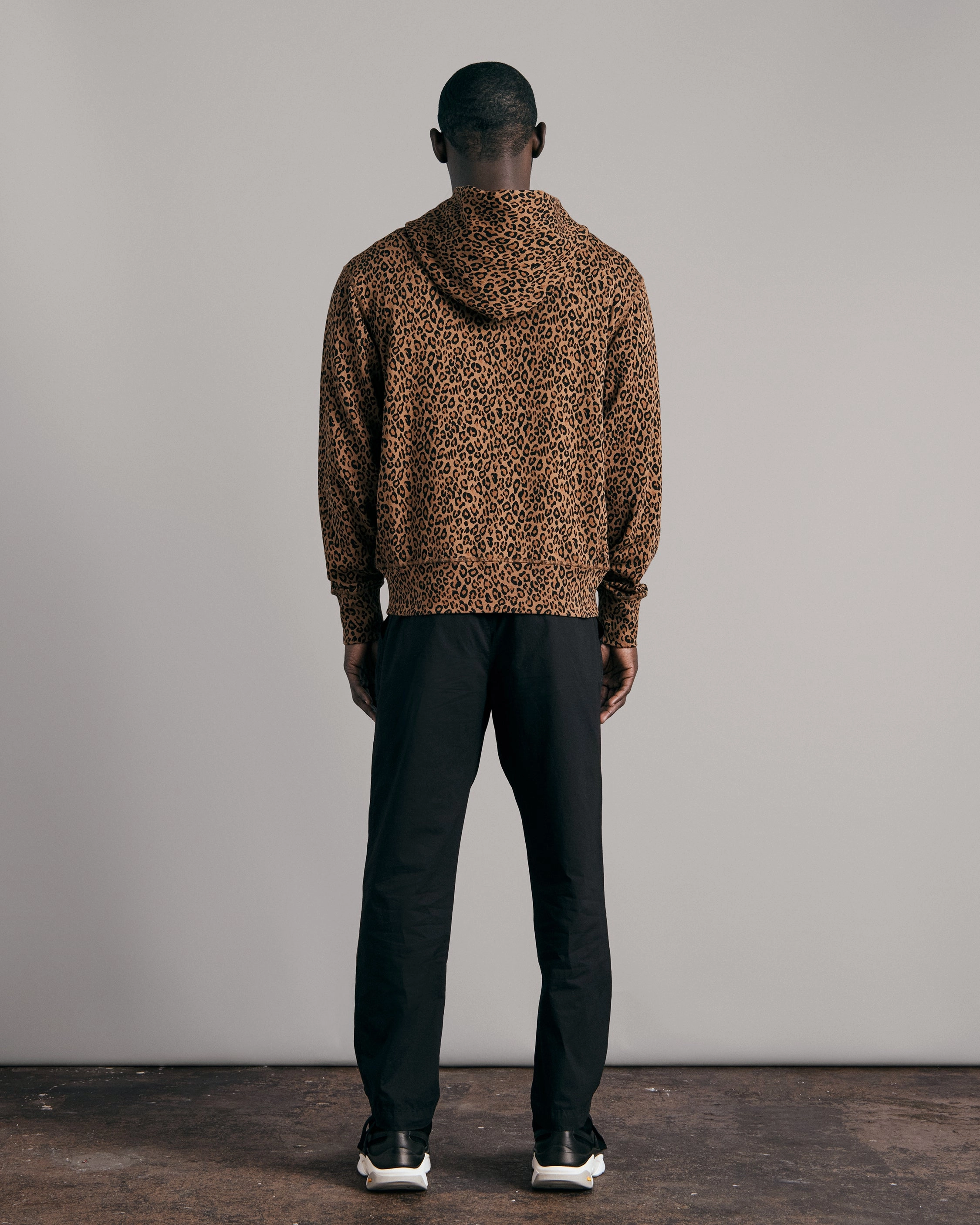 All Over Leopard Hoodie