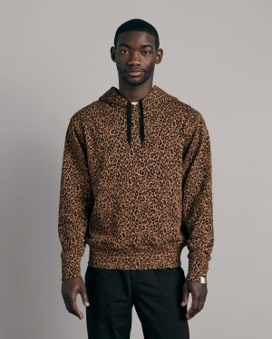 All Over Leopard Hoodie