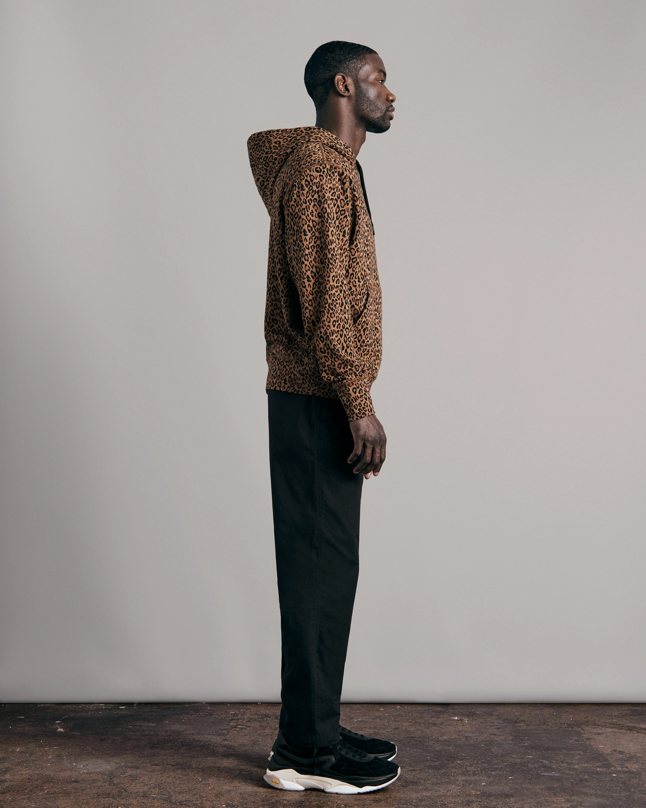 All Over Leopard Hoodie