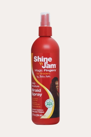 AMPRO SHINE-N-JAM MAGIC FINGERS BRAID SPRAY 12oz