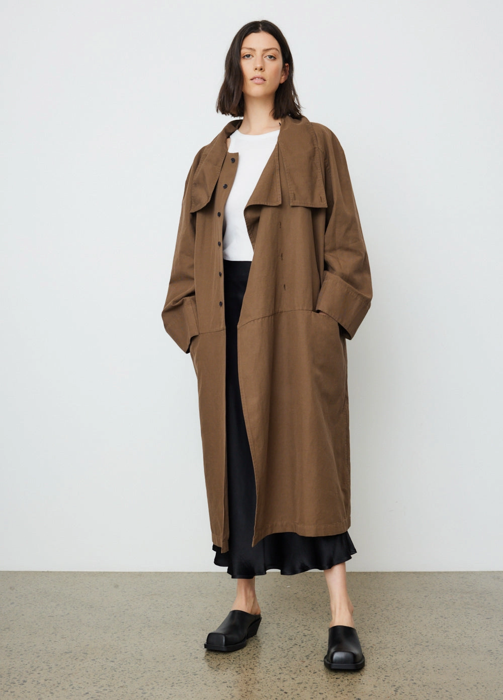 Asymmetric Dress Coat