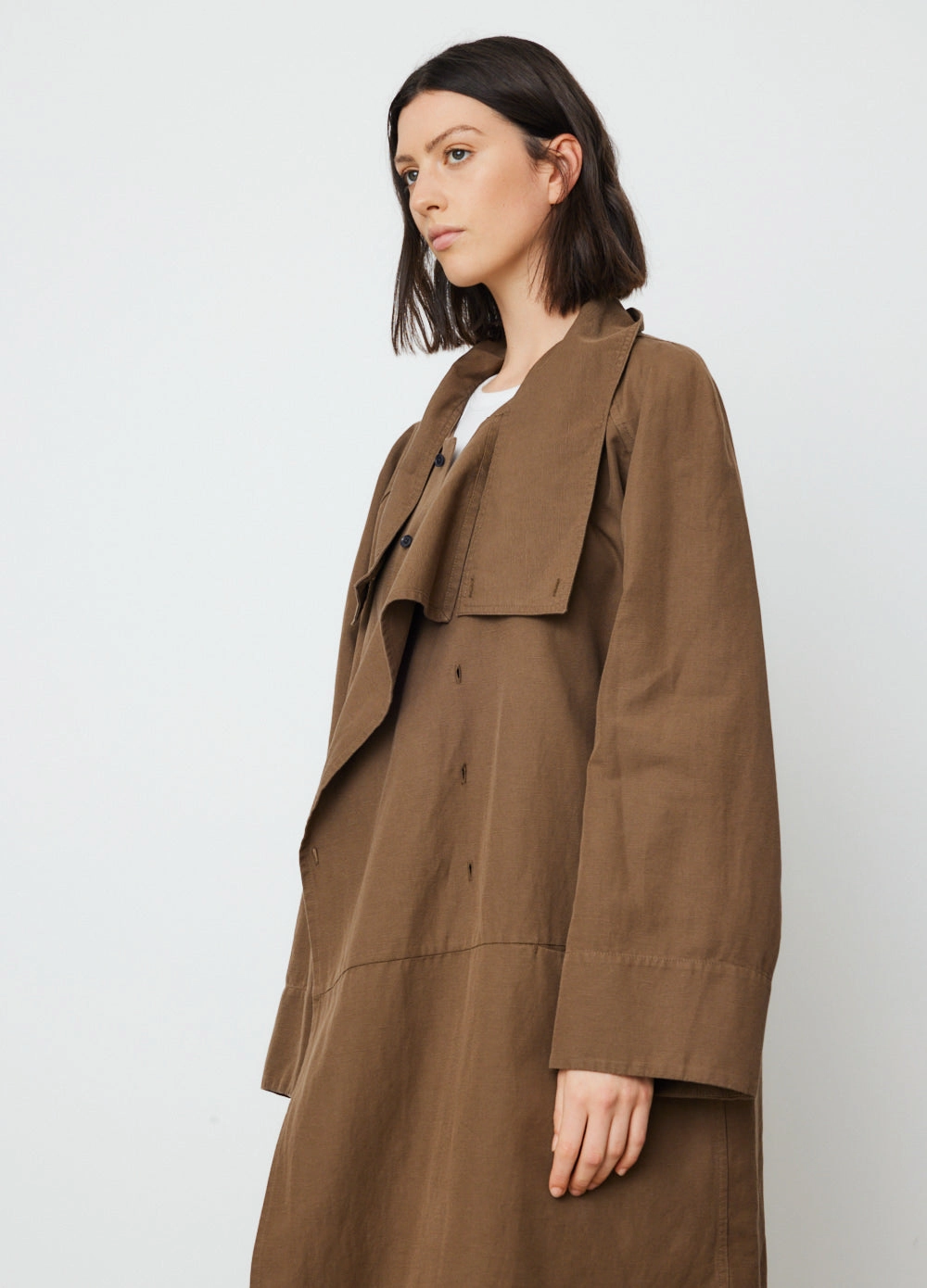 Asymmetric Dress Coat