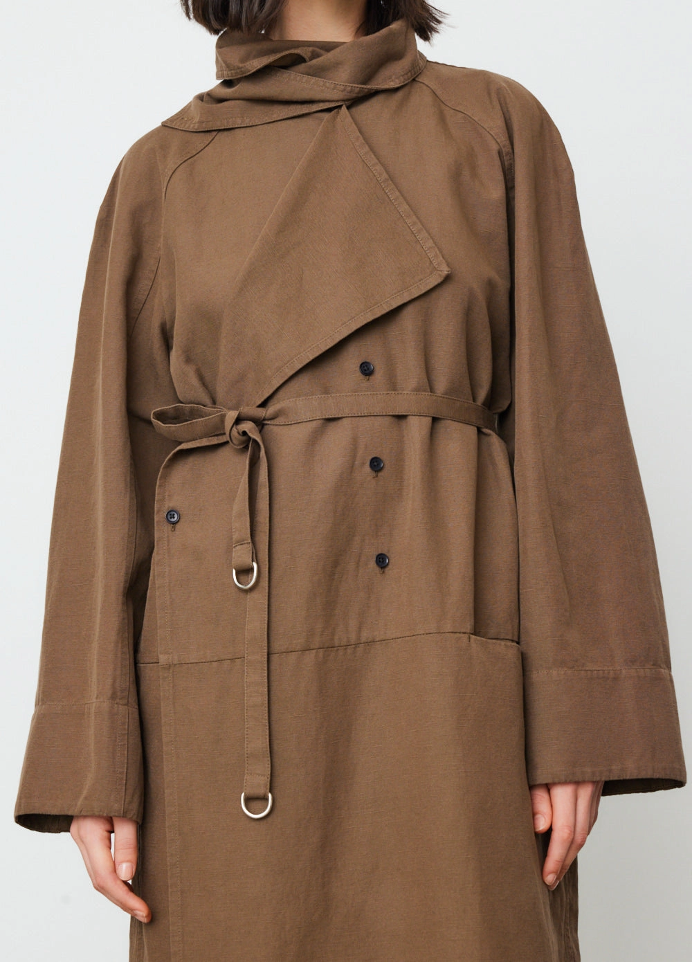 Asymmetric Dress Coat