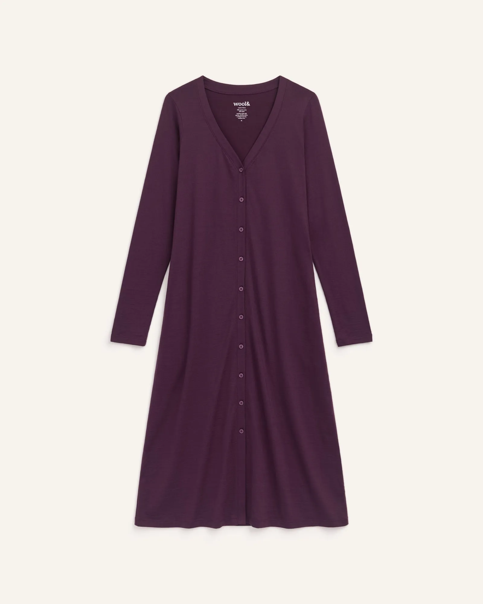Bria Button-Front Dress