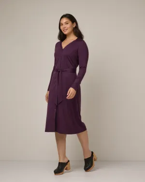 Bria Button-Front Dress