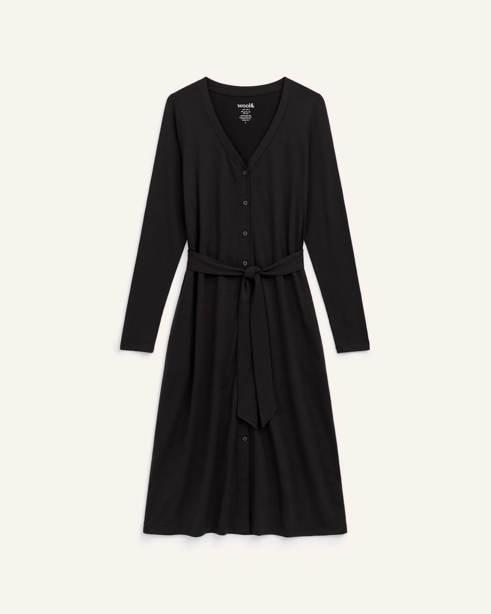Bria Button-Front Dress