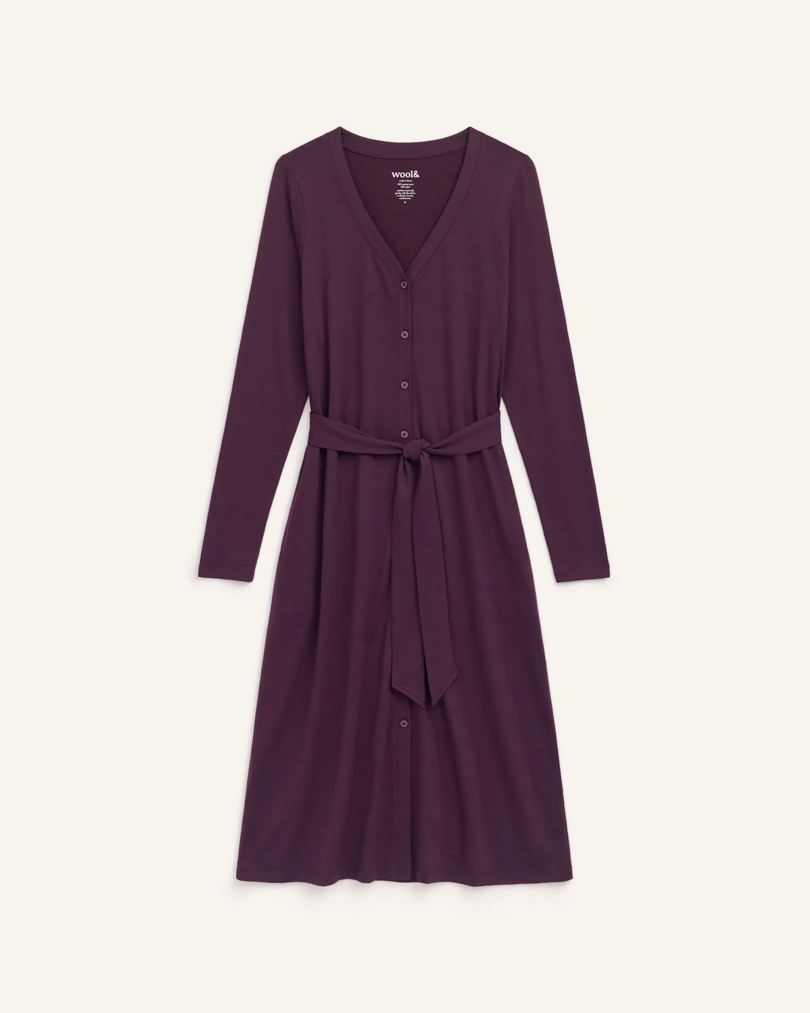 Bria Button-Front Dress