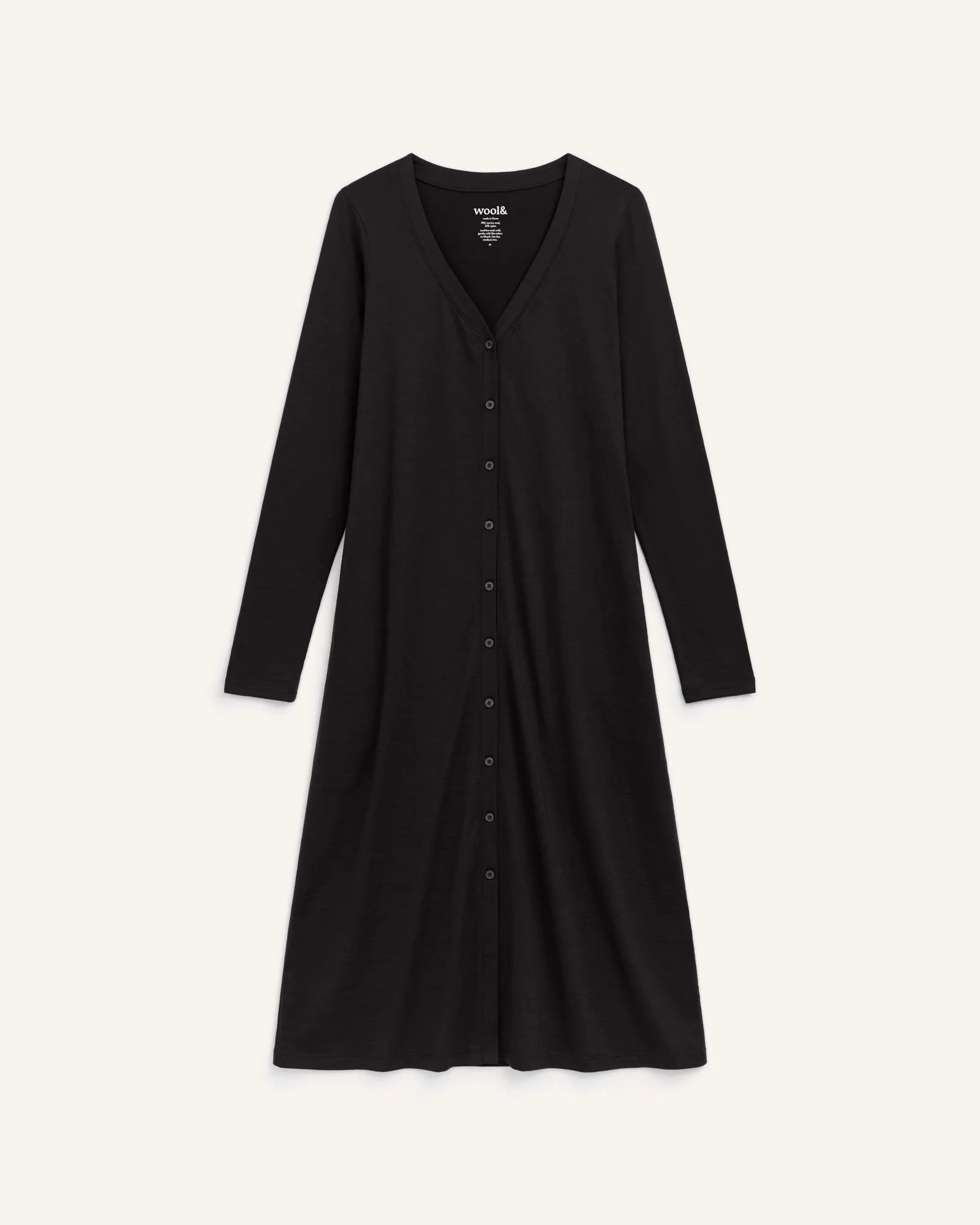 Bria Button-Front Dress