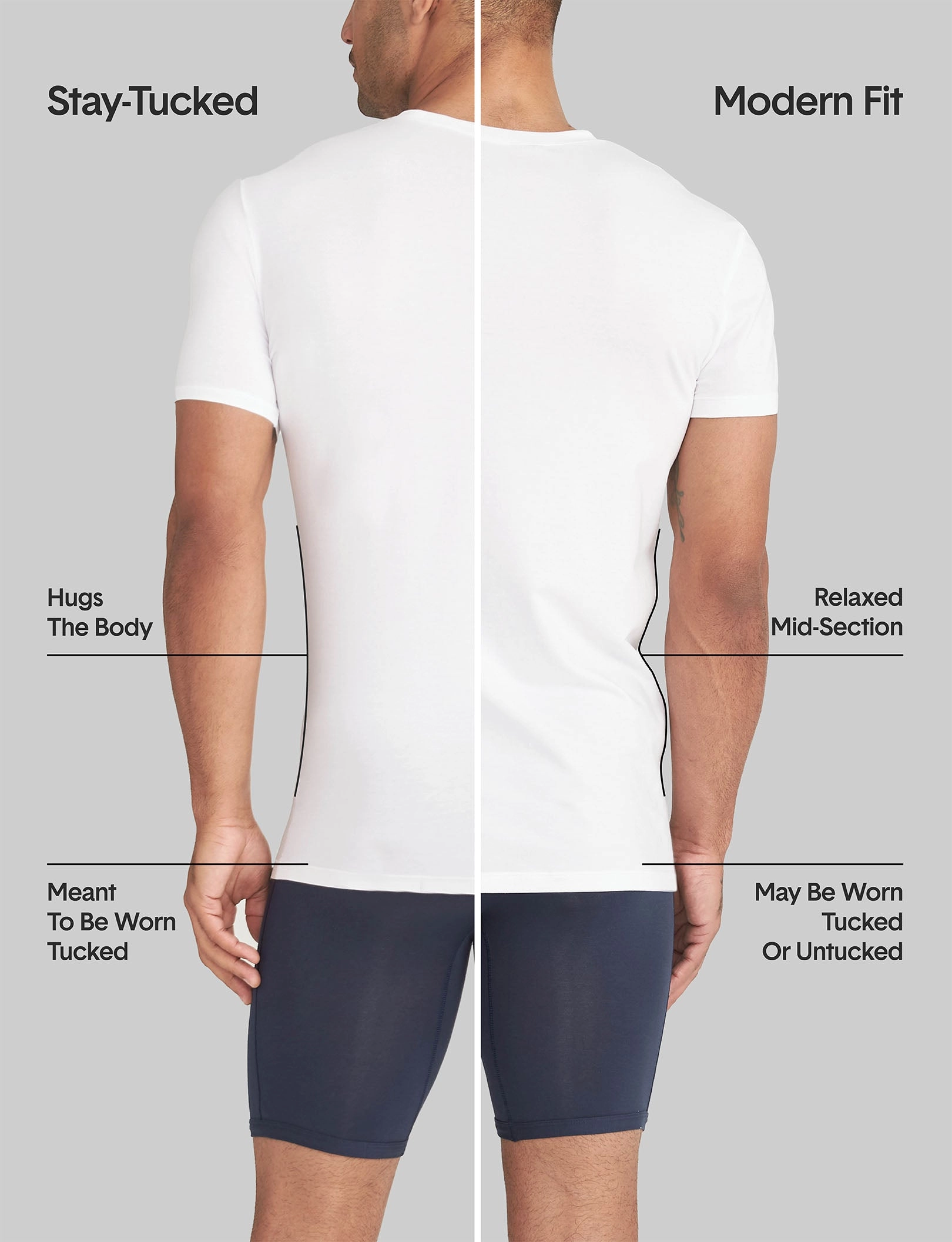 Cool Cotton Crew Neck Modern Fit Undershirt (6-Pack)