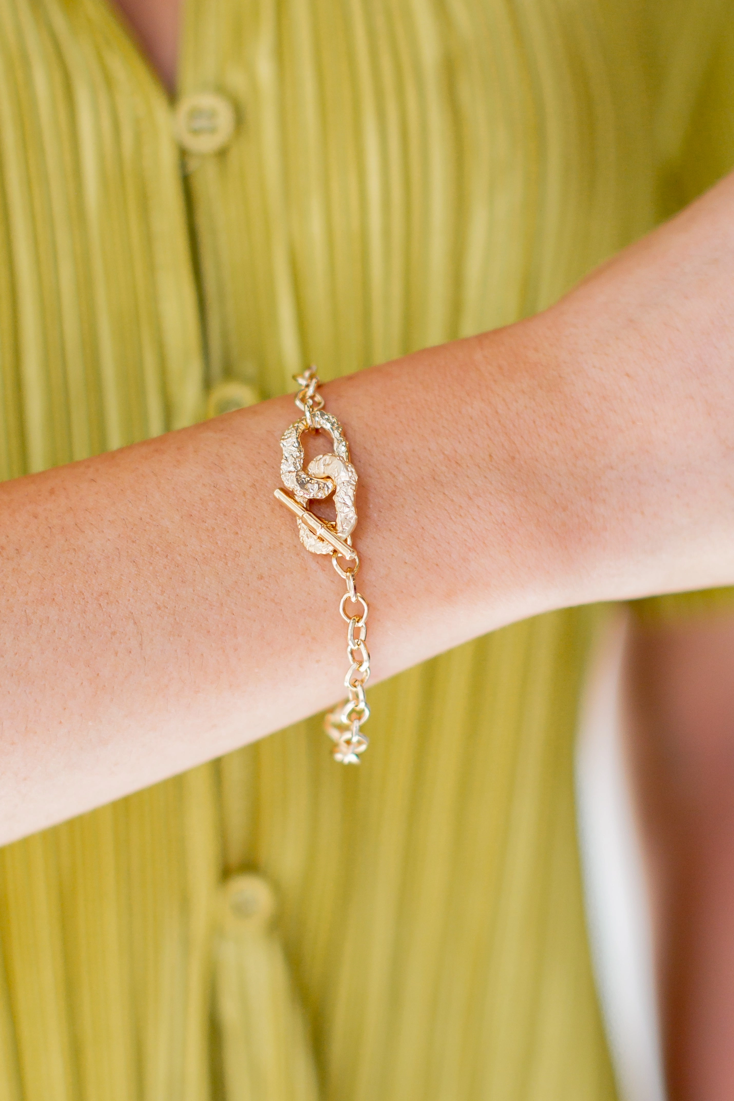 FINAL SALE - Ari Gold Chainlink Bracelet
