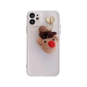 For iPhone 11 Elk Pendant Wave TPU Case