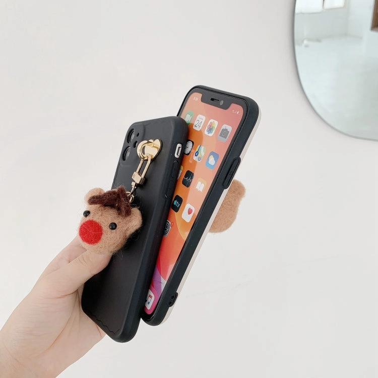For iPhone 11 Elk Pendant Wave TPU Case