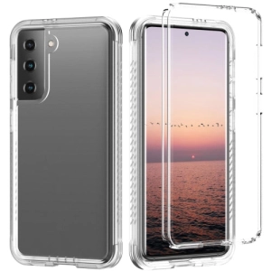 For Samsung Galaxy S21  5G C1 2 in 1 Shockproof TPU   PC Protective Case with PET Screen