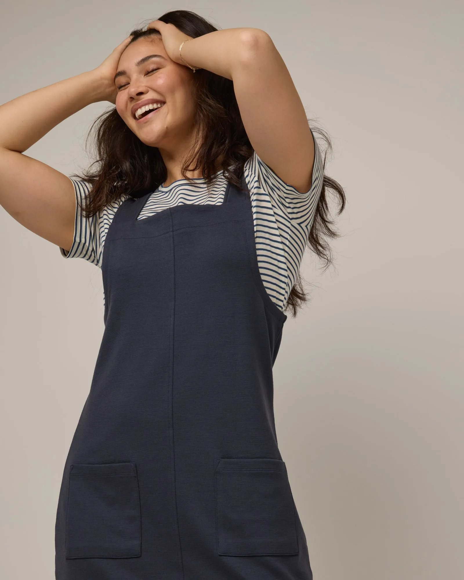 Goldie Pinafore Dress