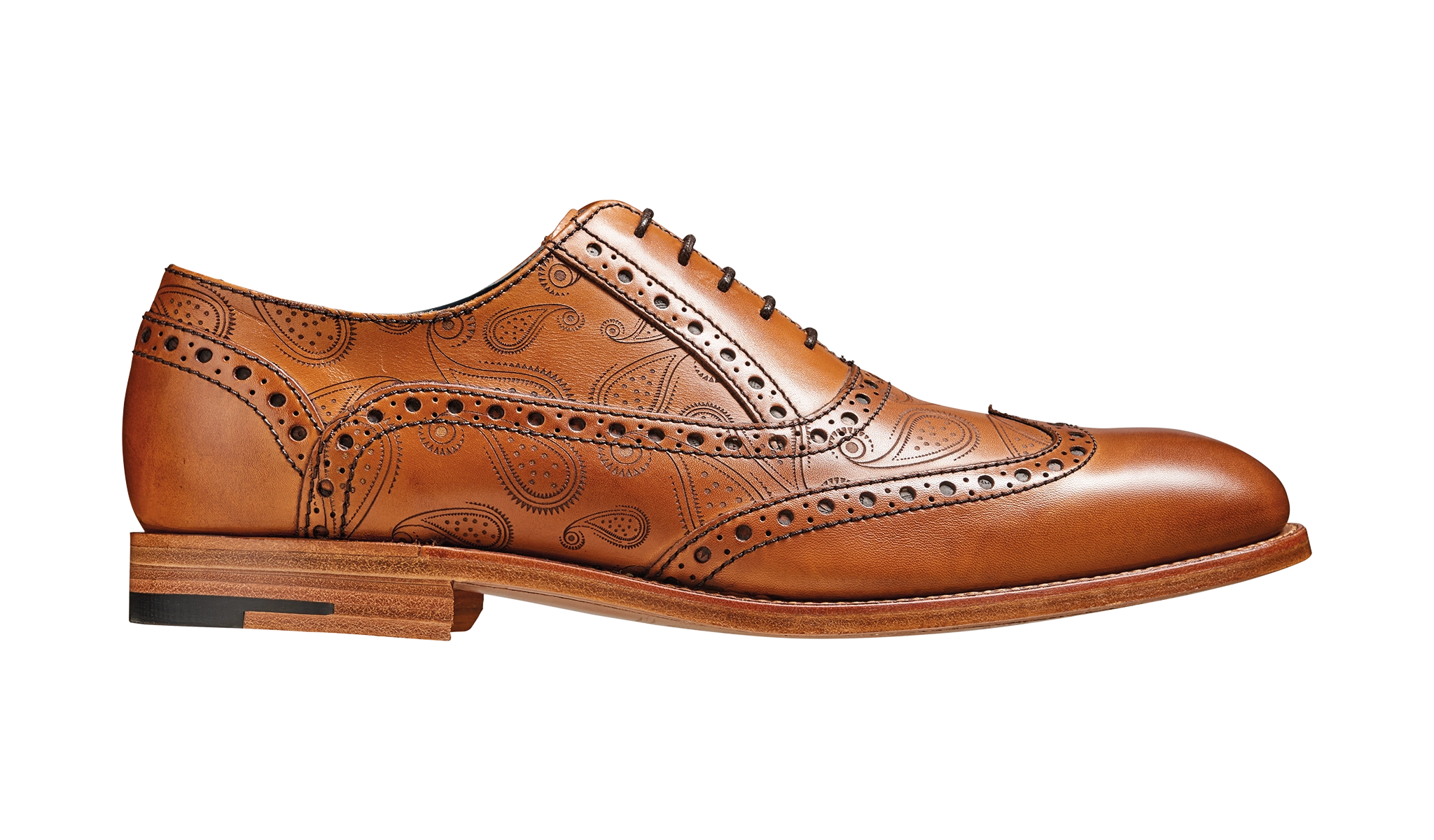 Grant - Cedar Calf / Paisley Laser