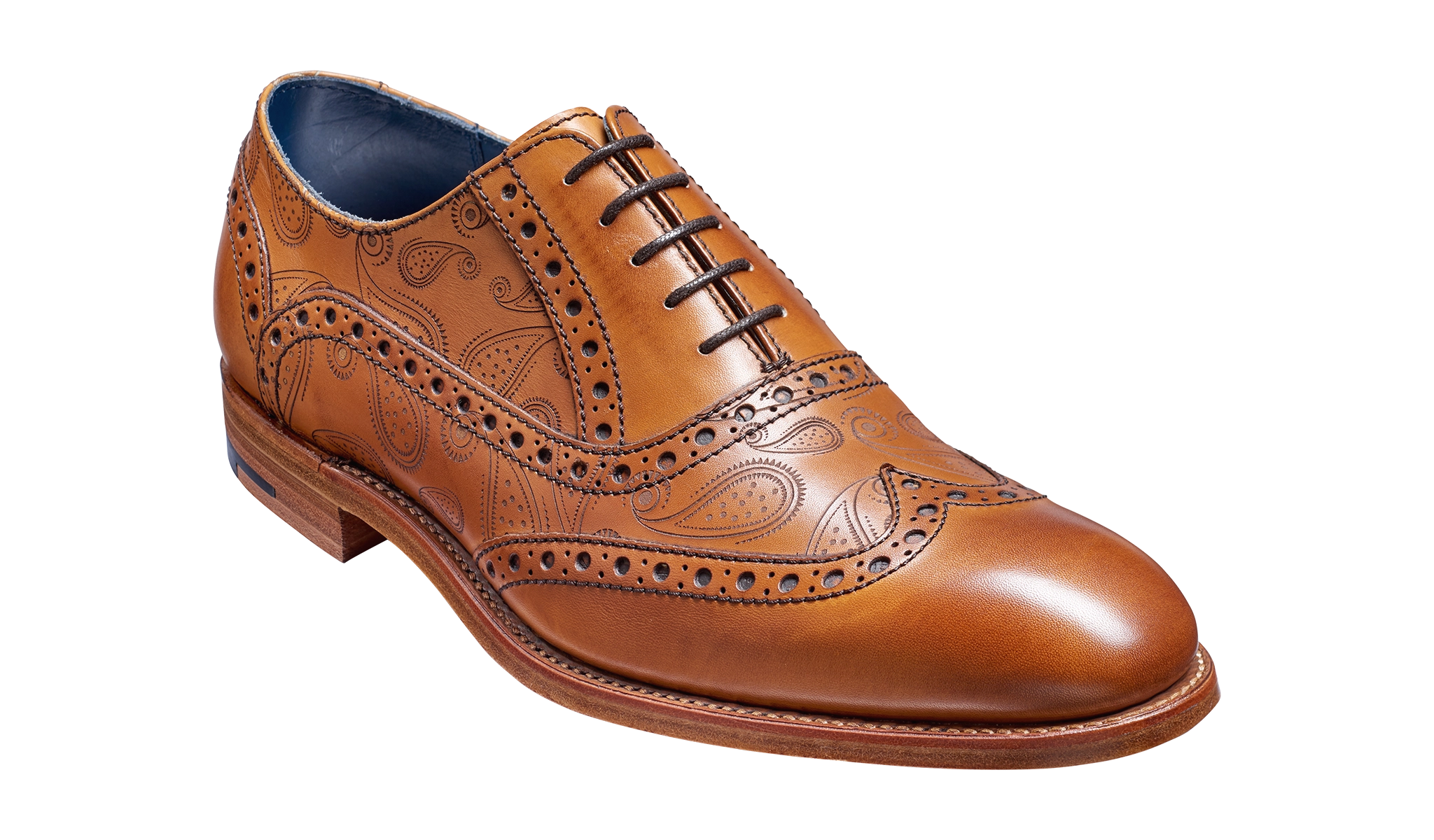 Grant - Cedar Calf / Paisley Laser