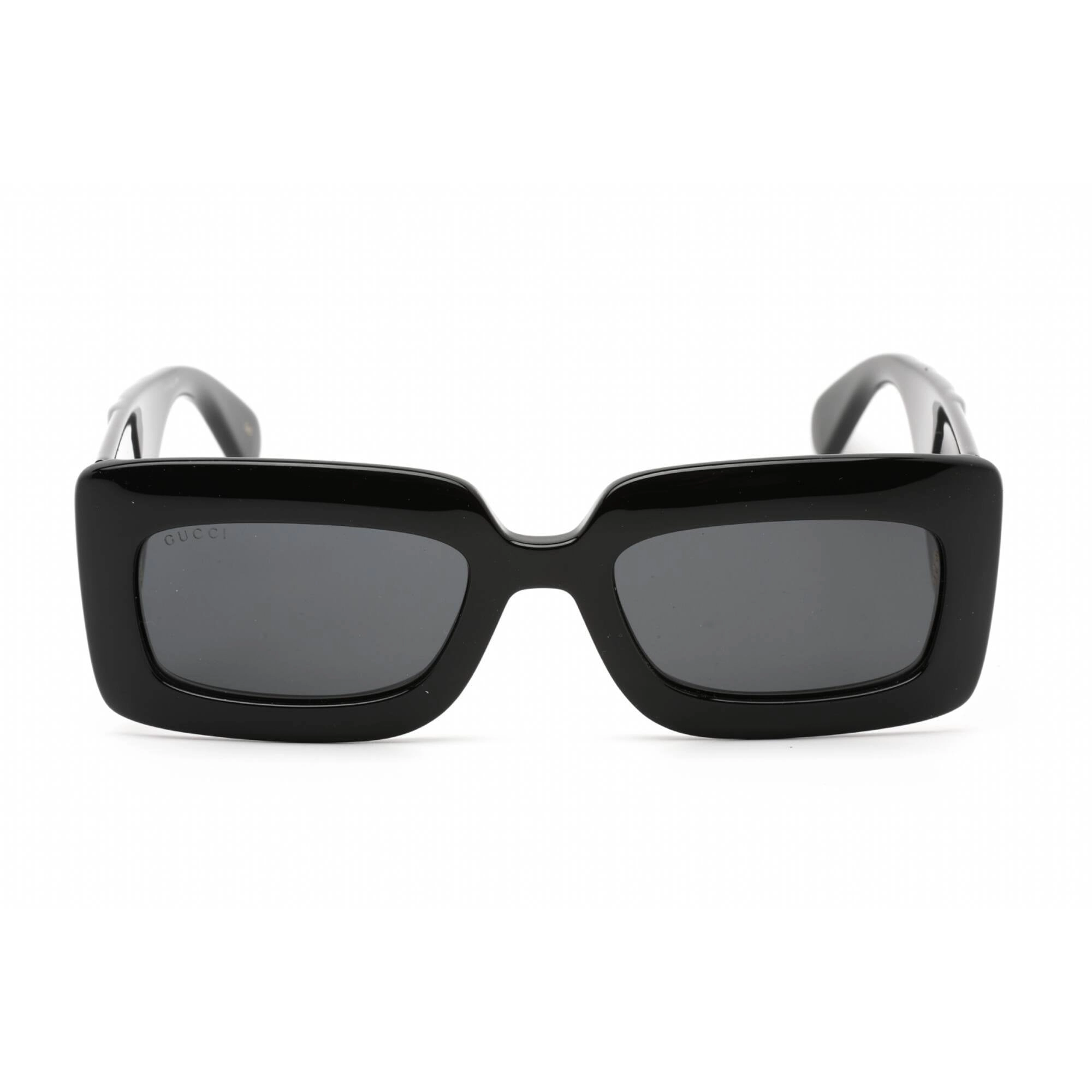 Gucci Women's Sunglasses - Black Rectangular Full Rim Plastic Frame | GG0811S 001