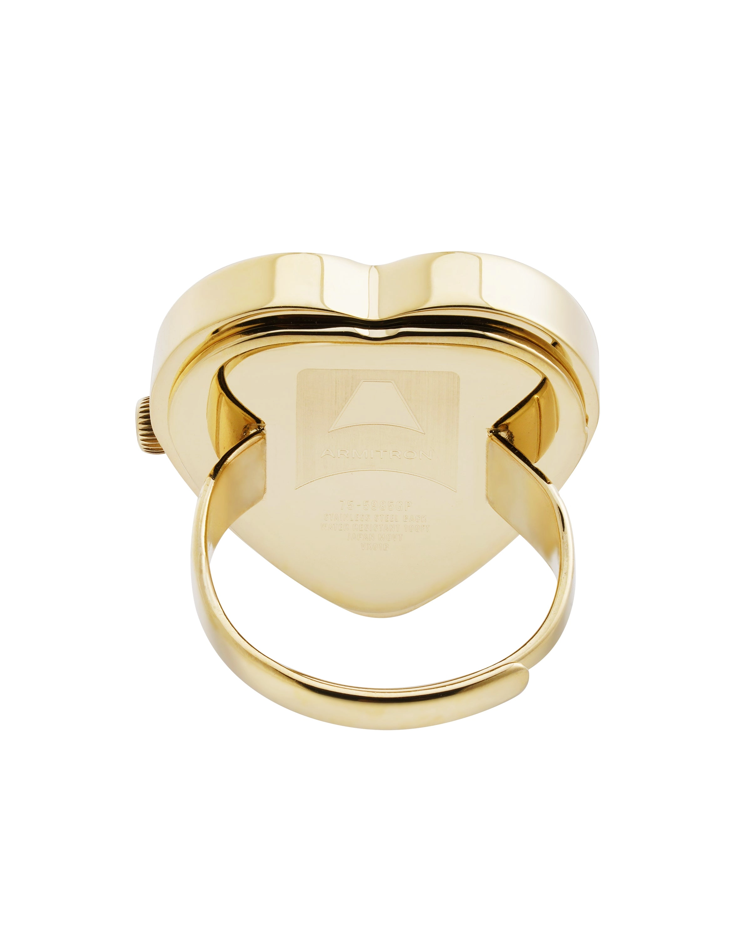 Heart Ring™ | 22mm, Gold, Mother-of-Pearl
