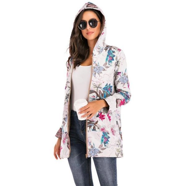 Hooded Plush Top Plush Jacket