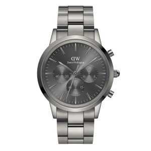Iconic Chronograph Link Graphite GM