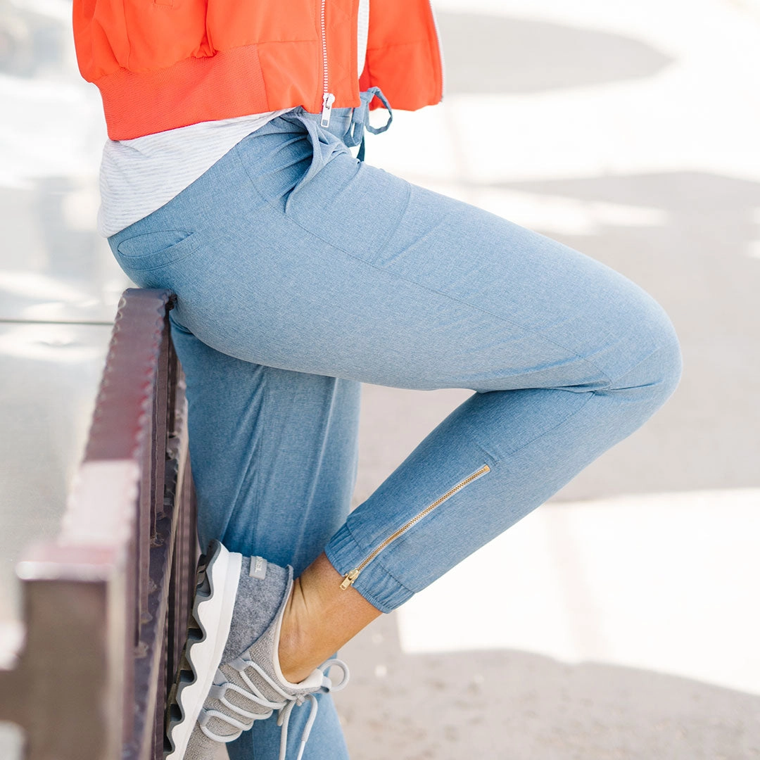 Light Blue Chambray Jetsetters