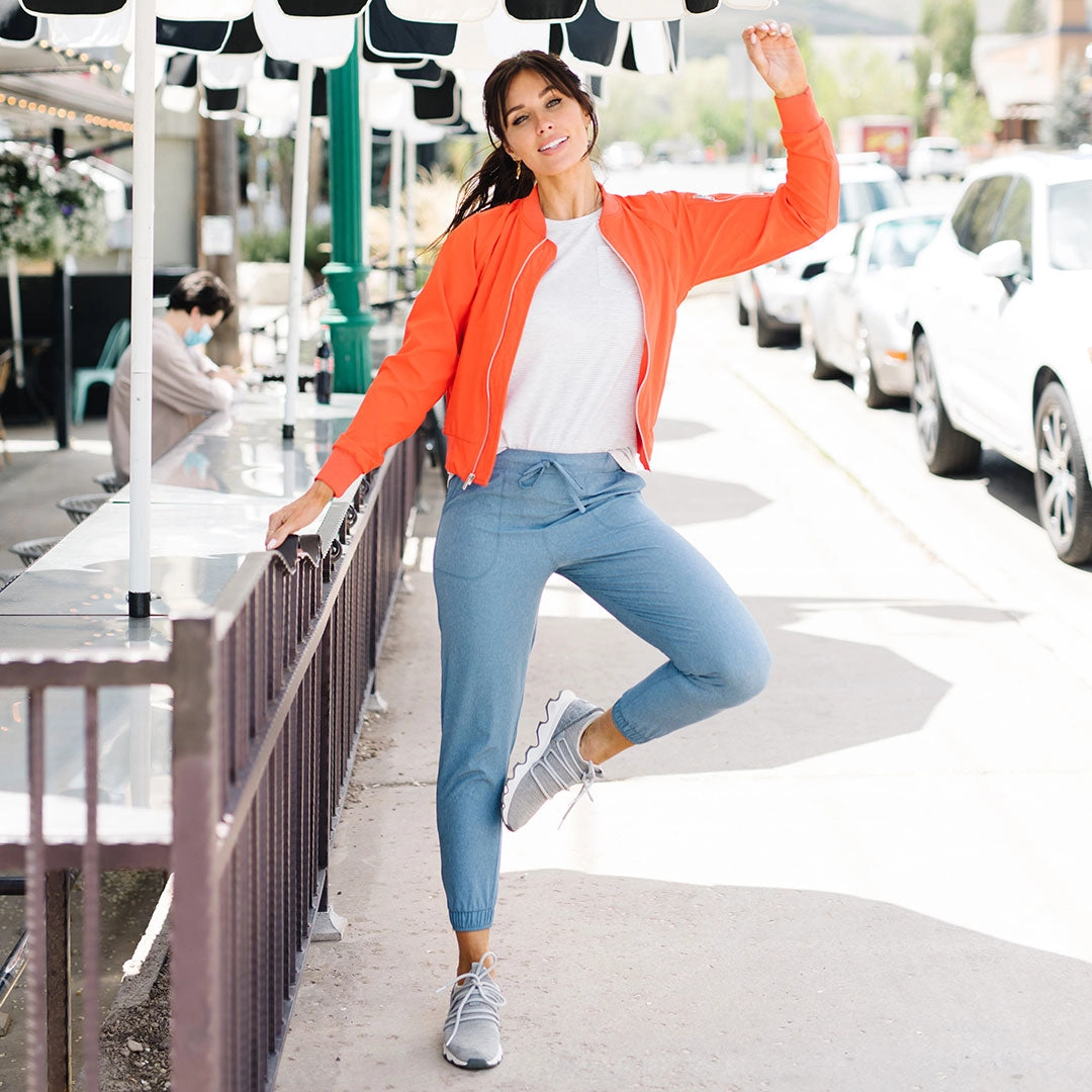Light Blue Chambray Jetsetters