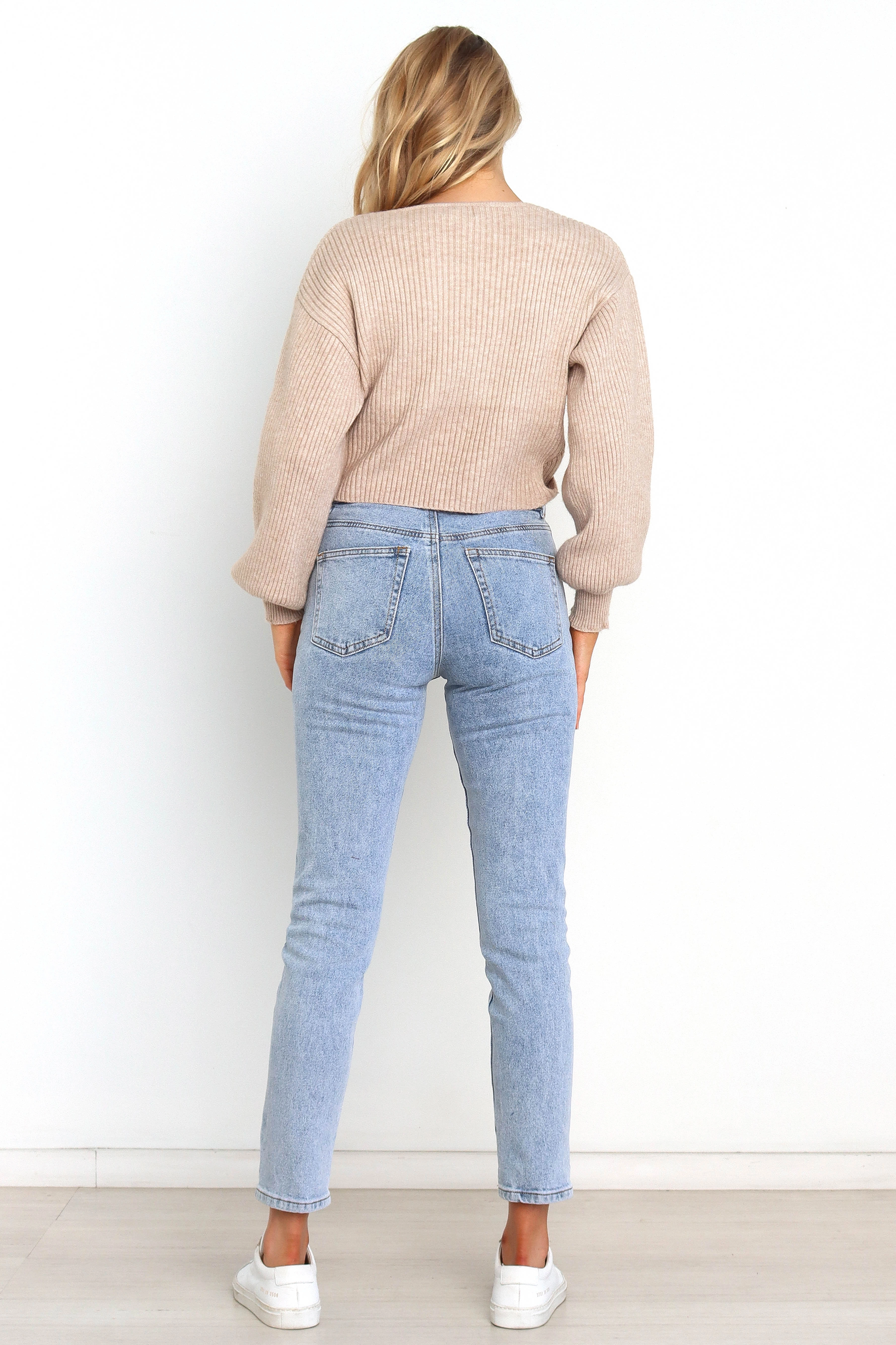 Lucy Knit Sweater - Beige
