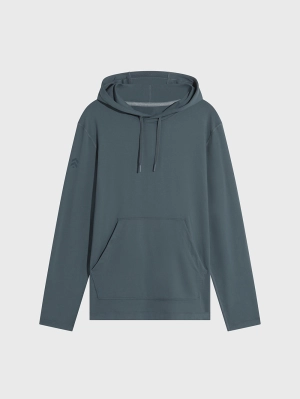 LULULEMON OIL GREY SOFT JERSEY PULLOVER HOODIE