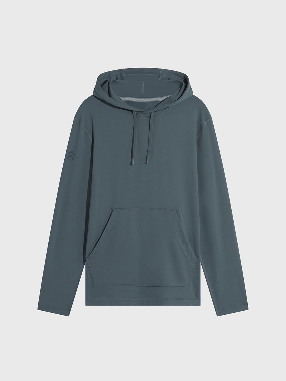 LULULEMON OIL GREY SOFT JERSEY PULLOVER HOODIE