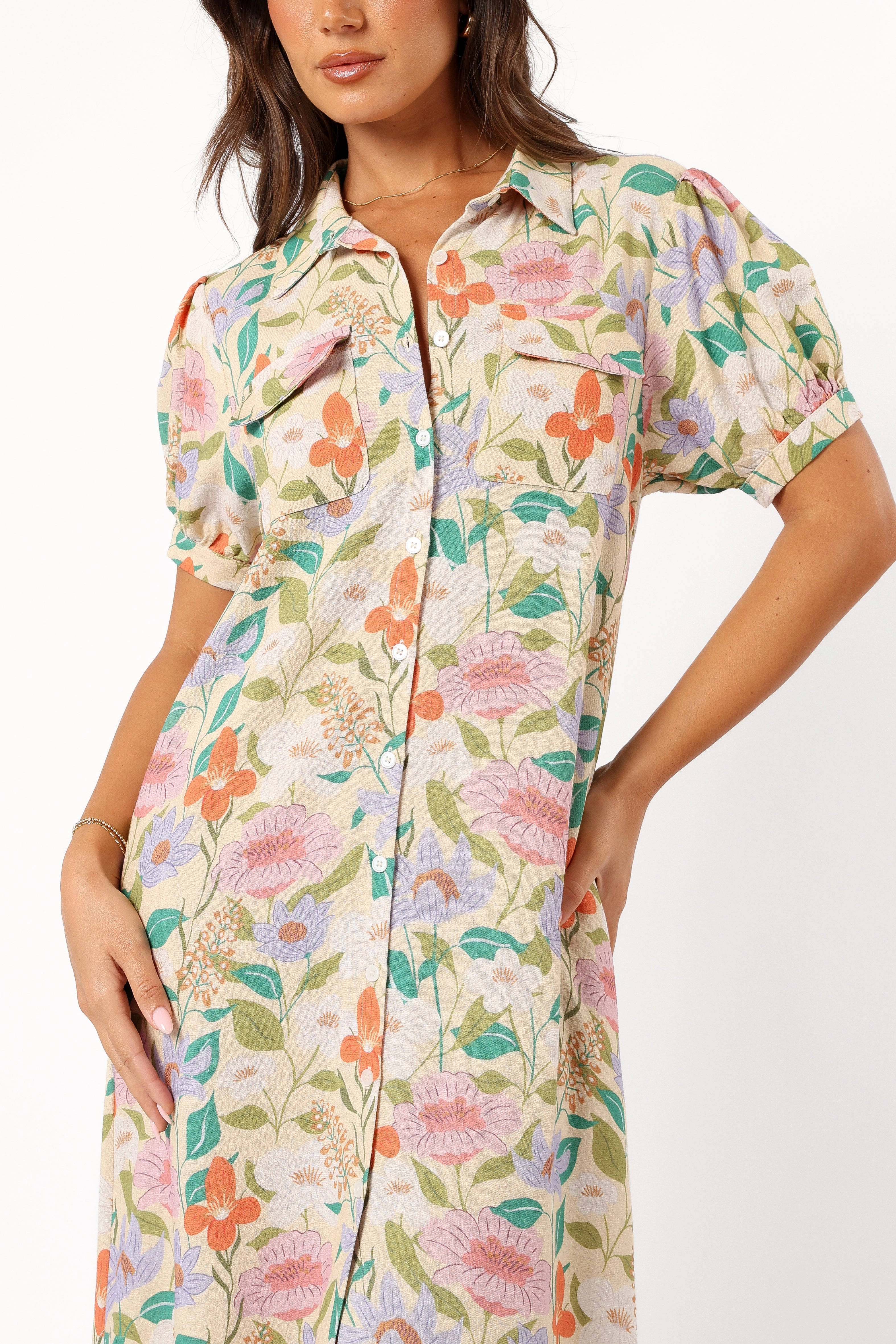 Mason Midi Dress - Multi Floral