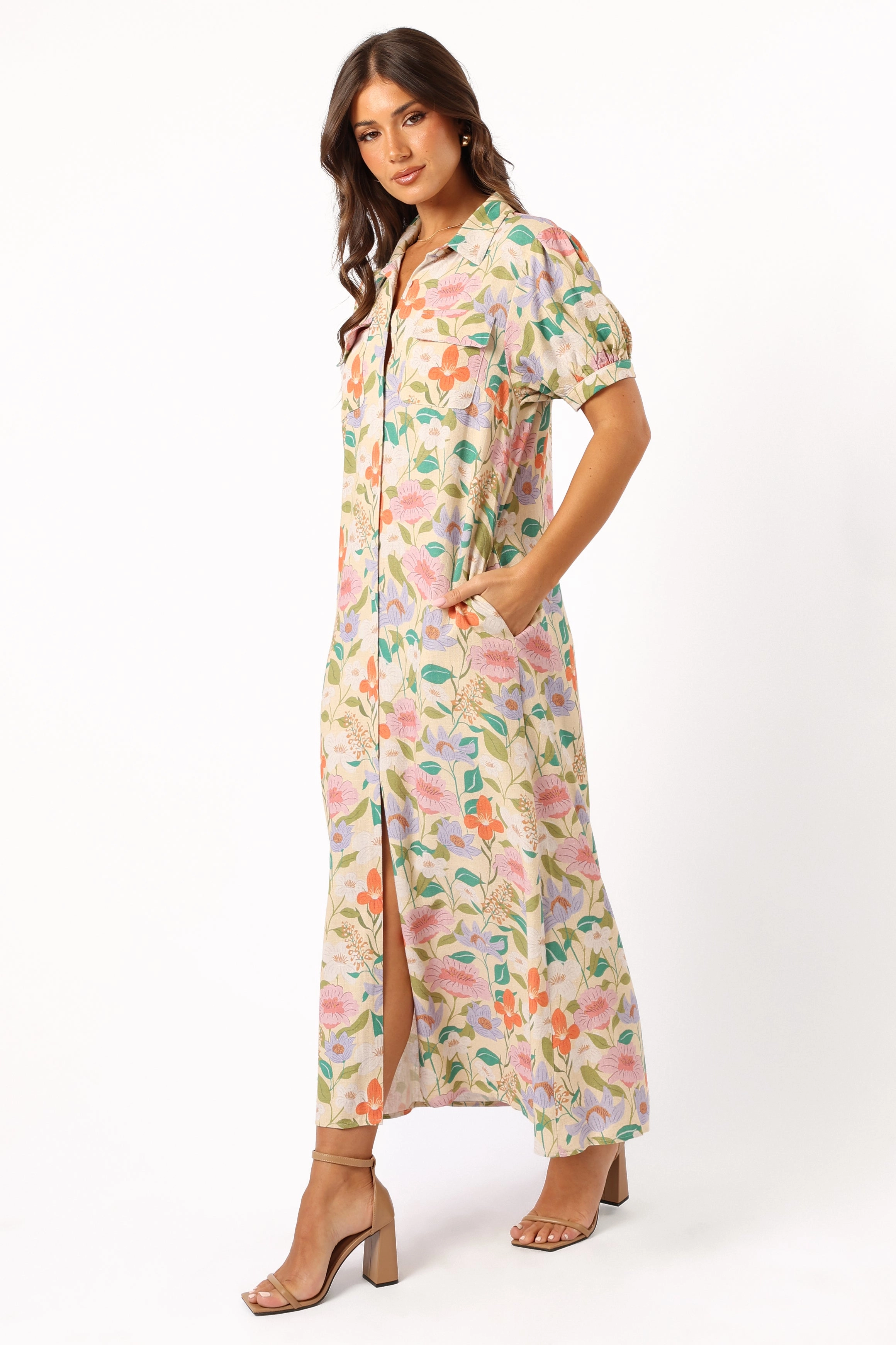 Mason Midi Dress - Multi Floral