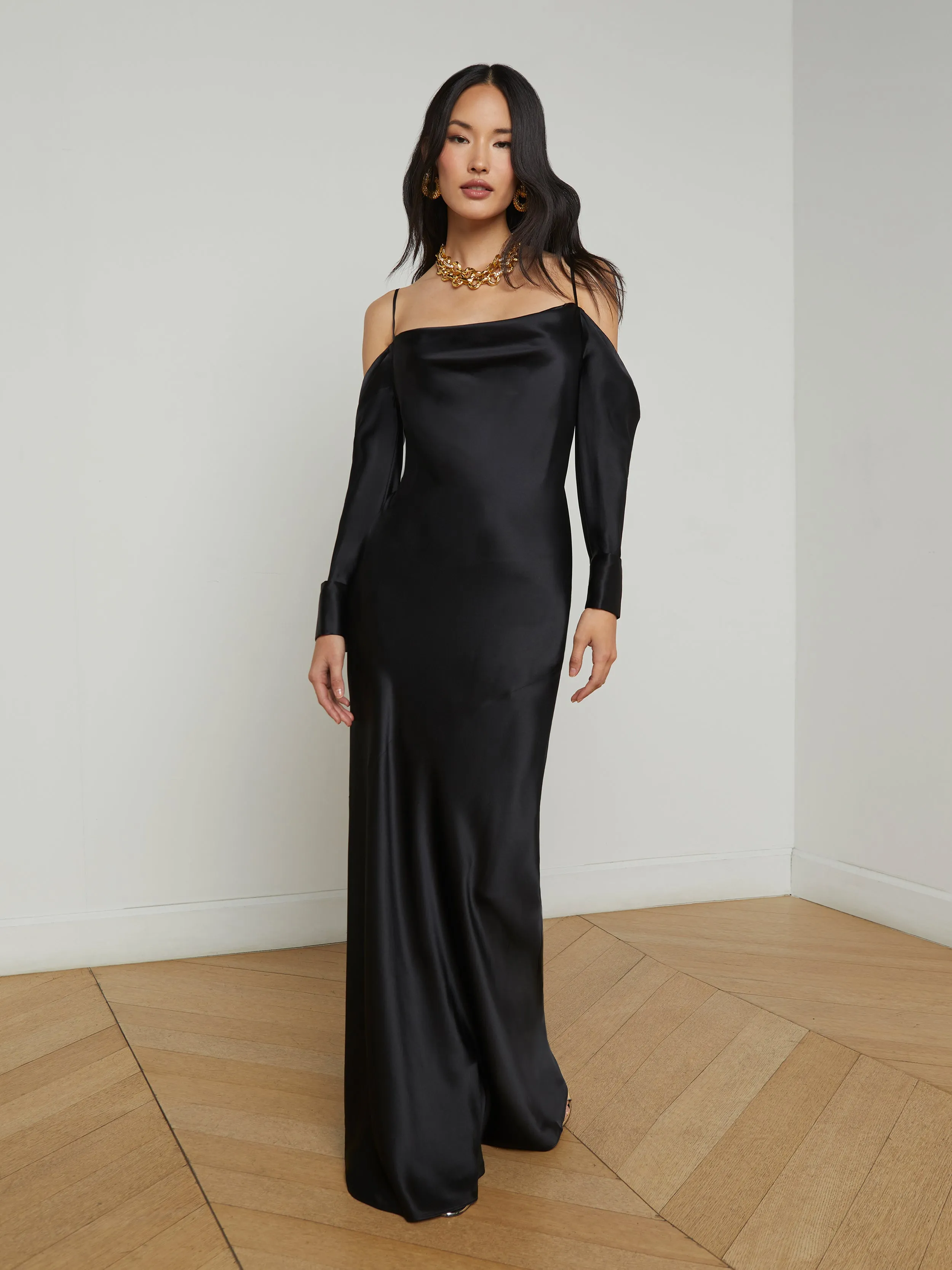 Melly Silk Gown