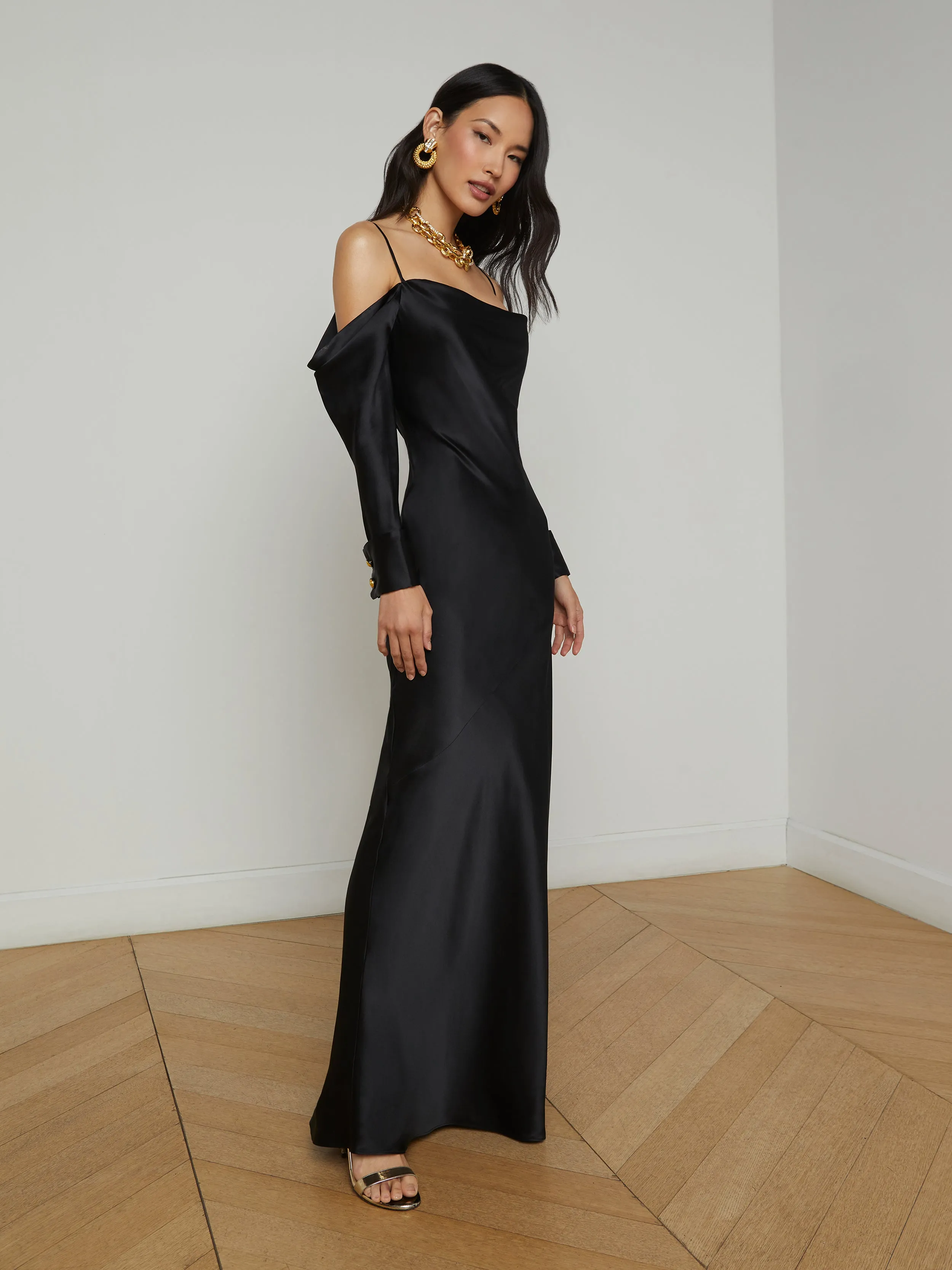 Melly Silk Gown