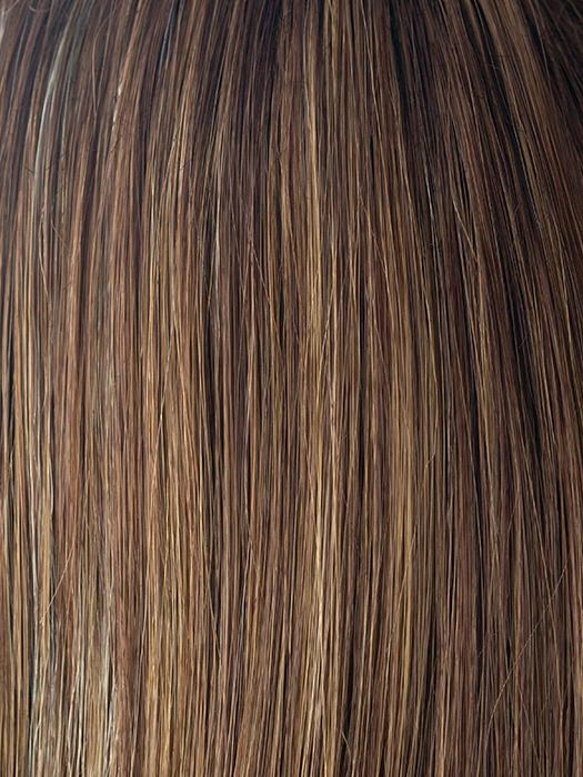 Milan Gradient | Synthetic Hair Topper (Full Mono)