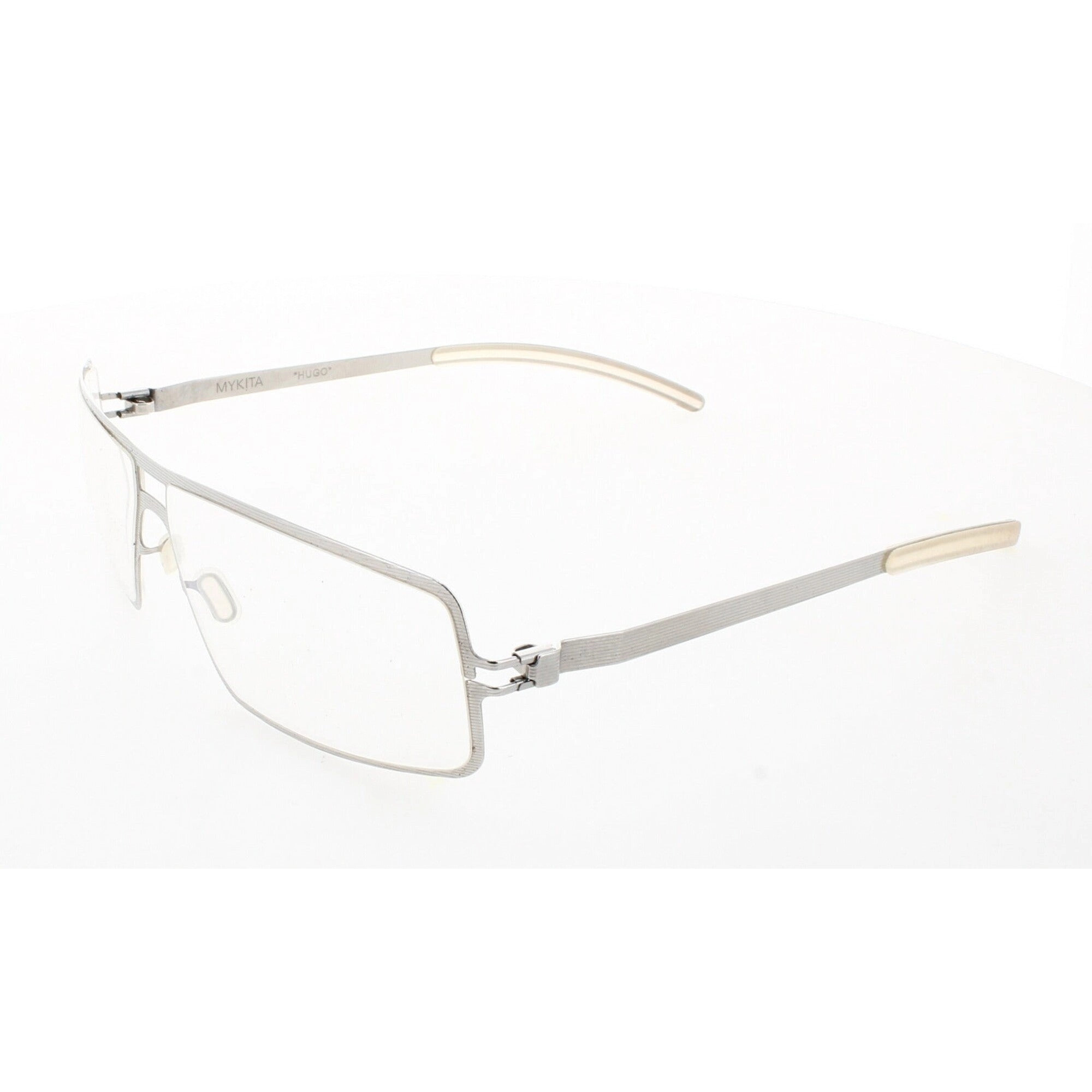 Mykita Unisex Eyeglasses - Silverline Metal Full Rim Frame | NO1-HUGO-SILVERLINE-DEMO