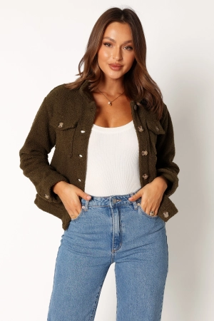 Palesa Jacket - Forest Green