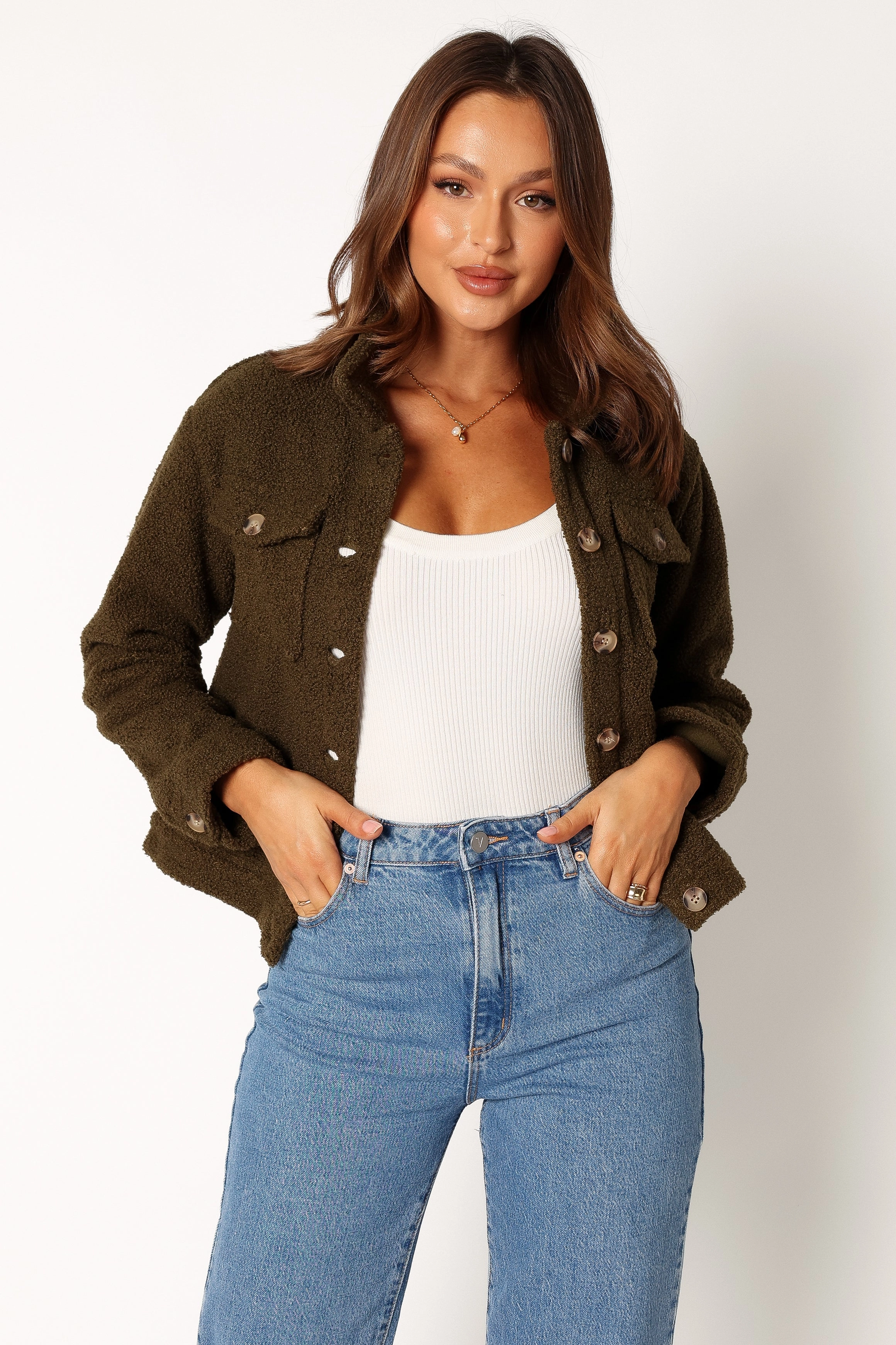 Palesa Jacket - Forest Green