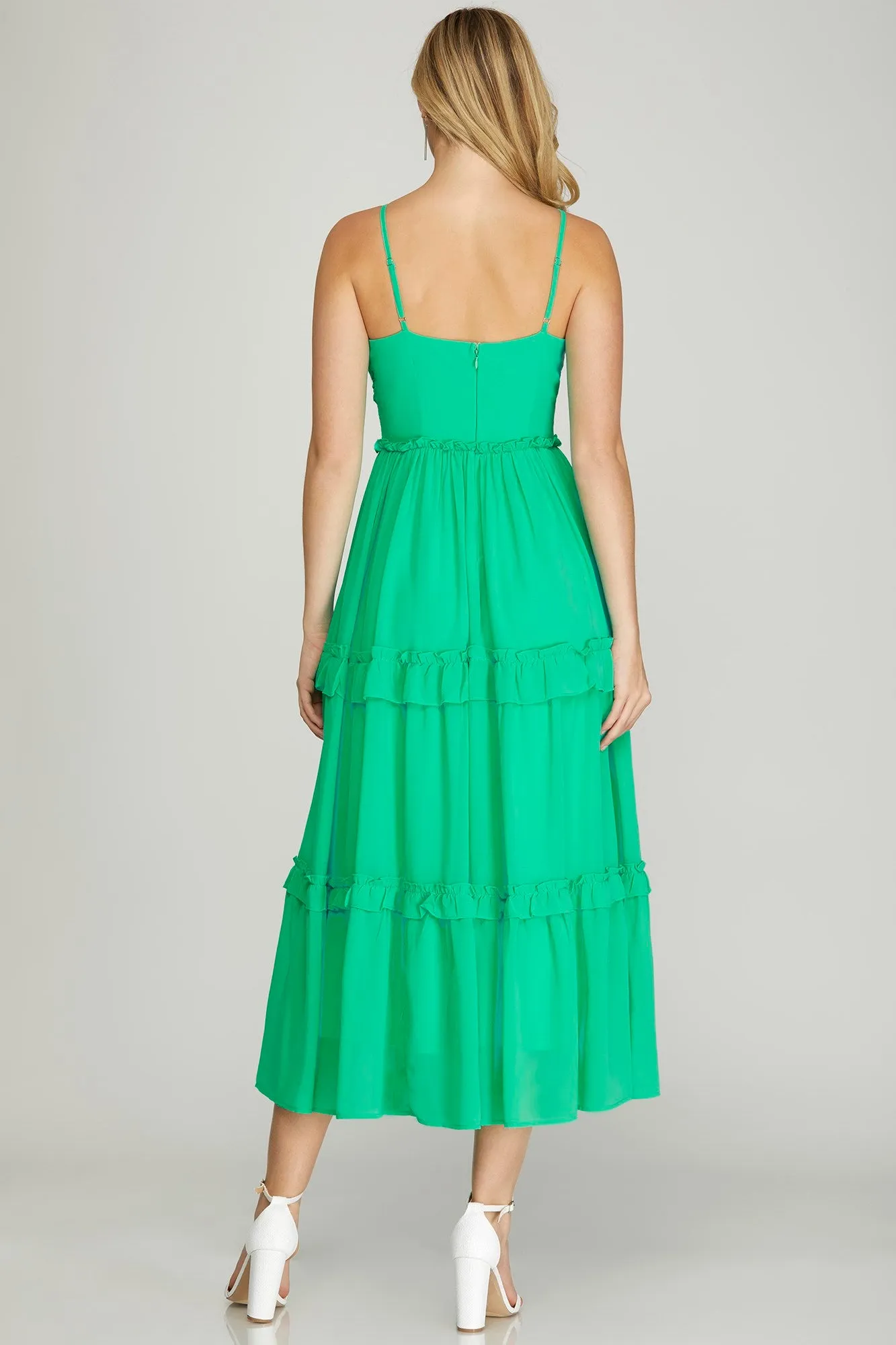 PRE-ORDER: Love You More Dress in Jade