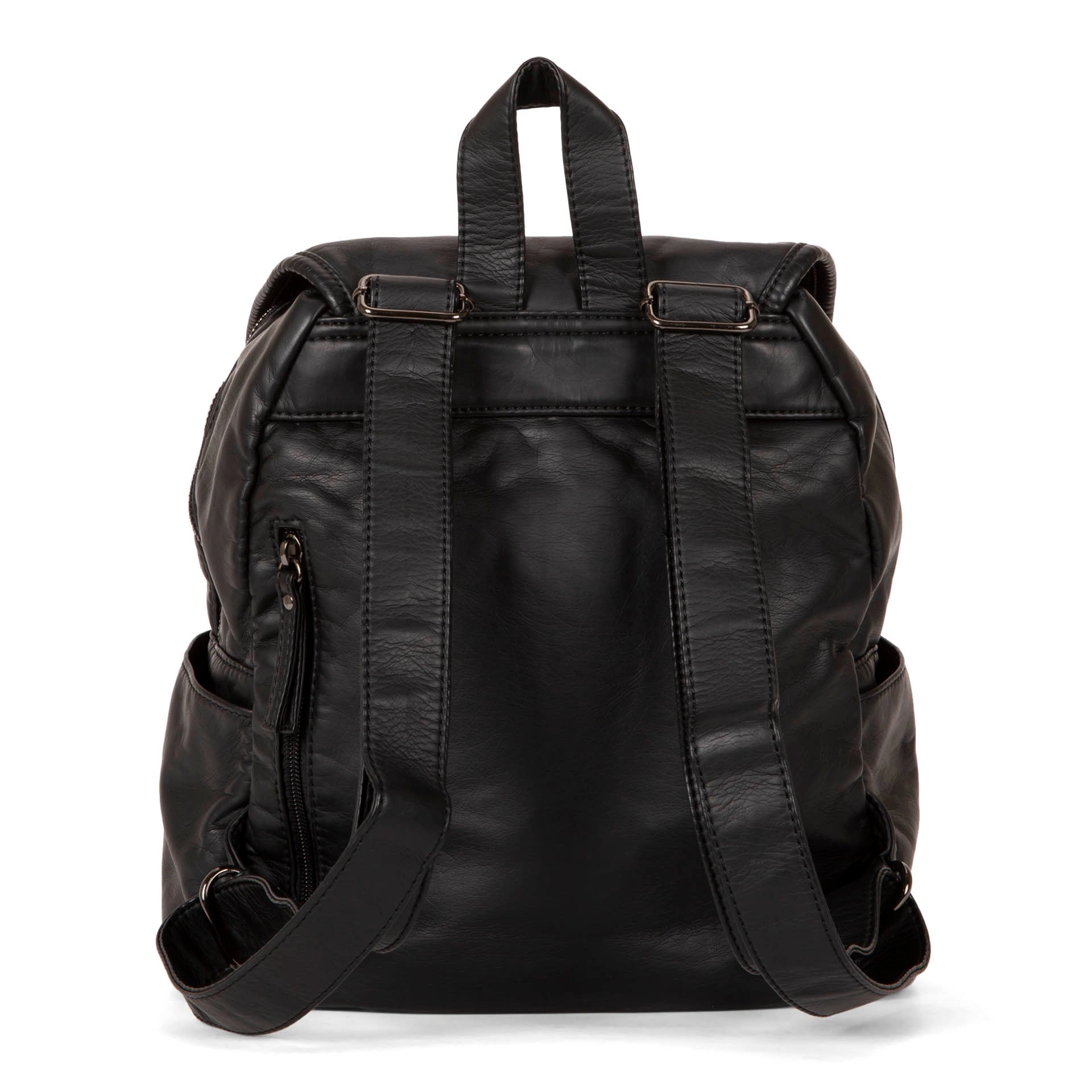 Quilted Flap Backpack