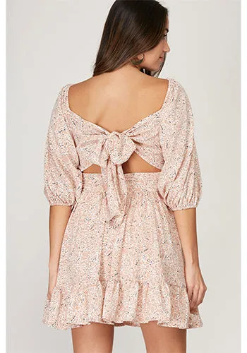 Romantic Era Dress in Rose