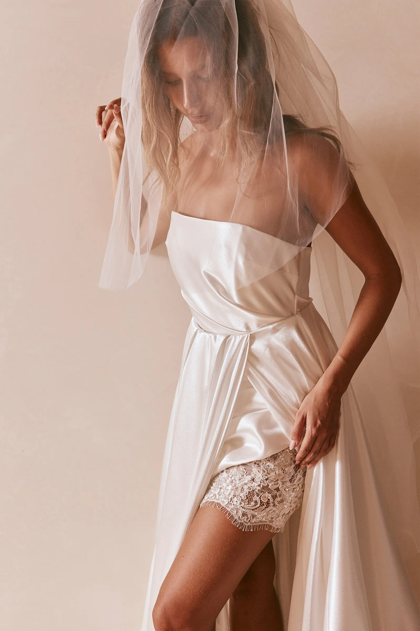 Sateen Skirt