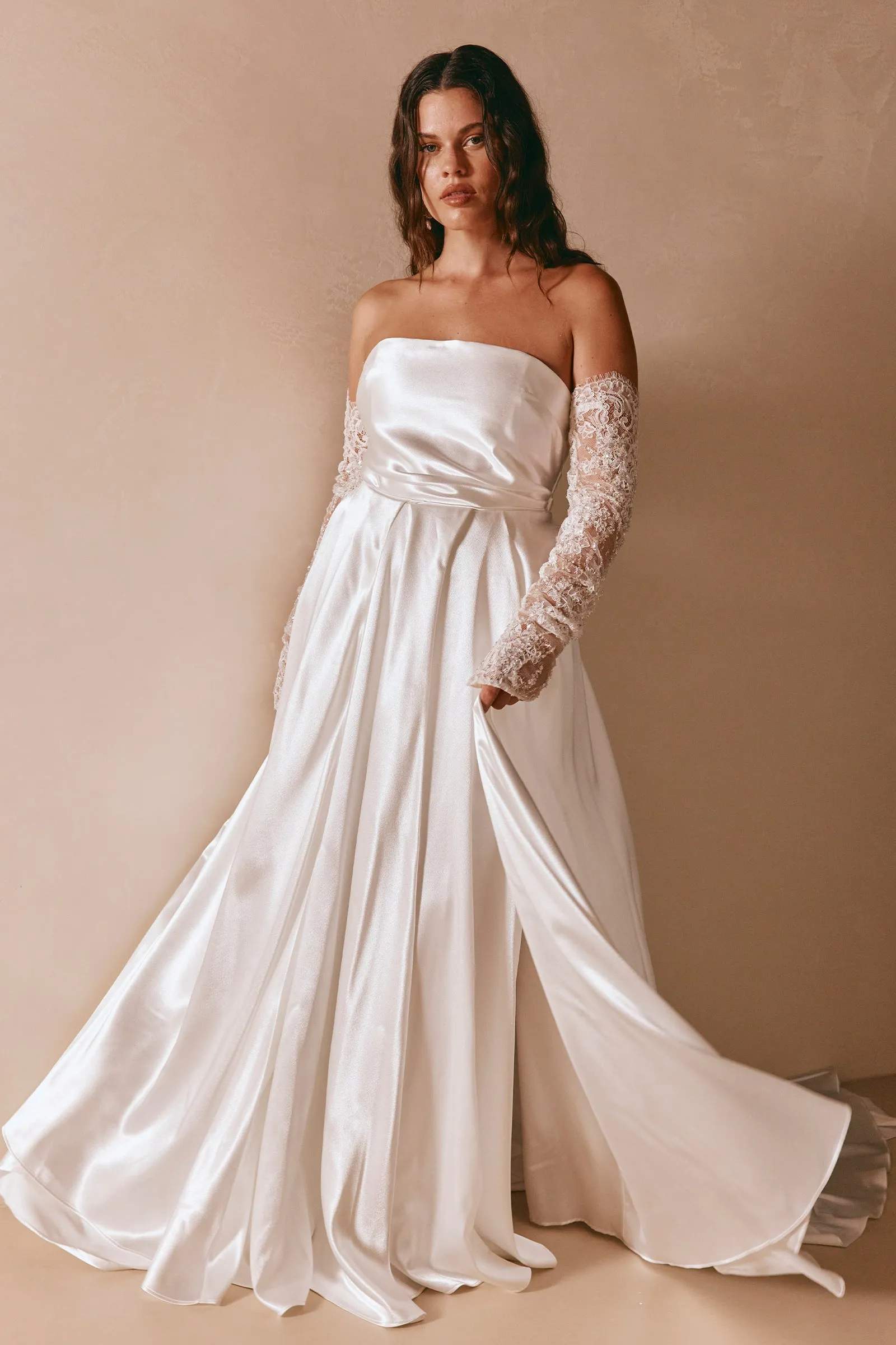 Sateen Skirt