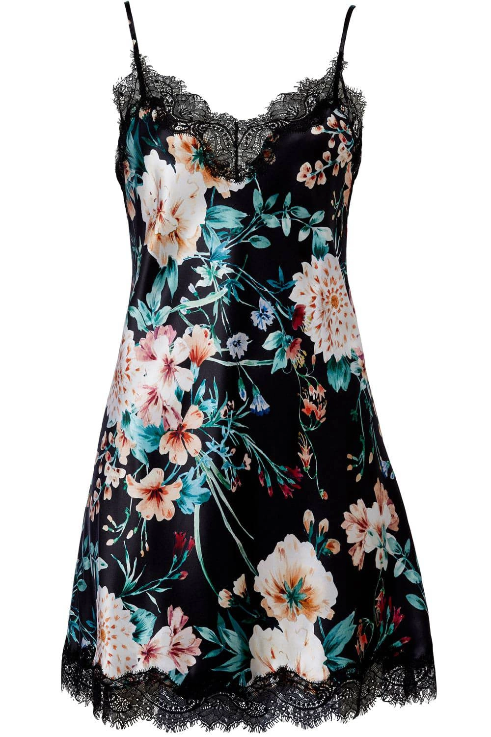 Scarlett Silk Chemise, Size XL (UK 16)