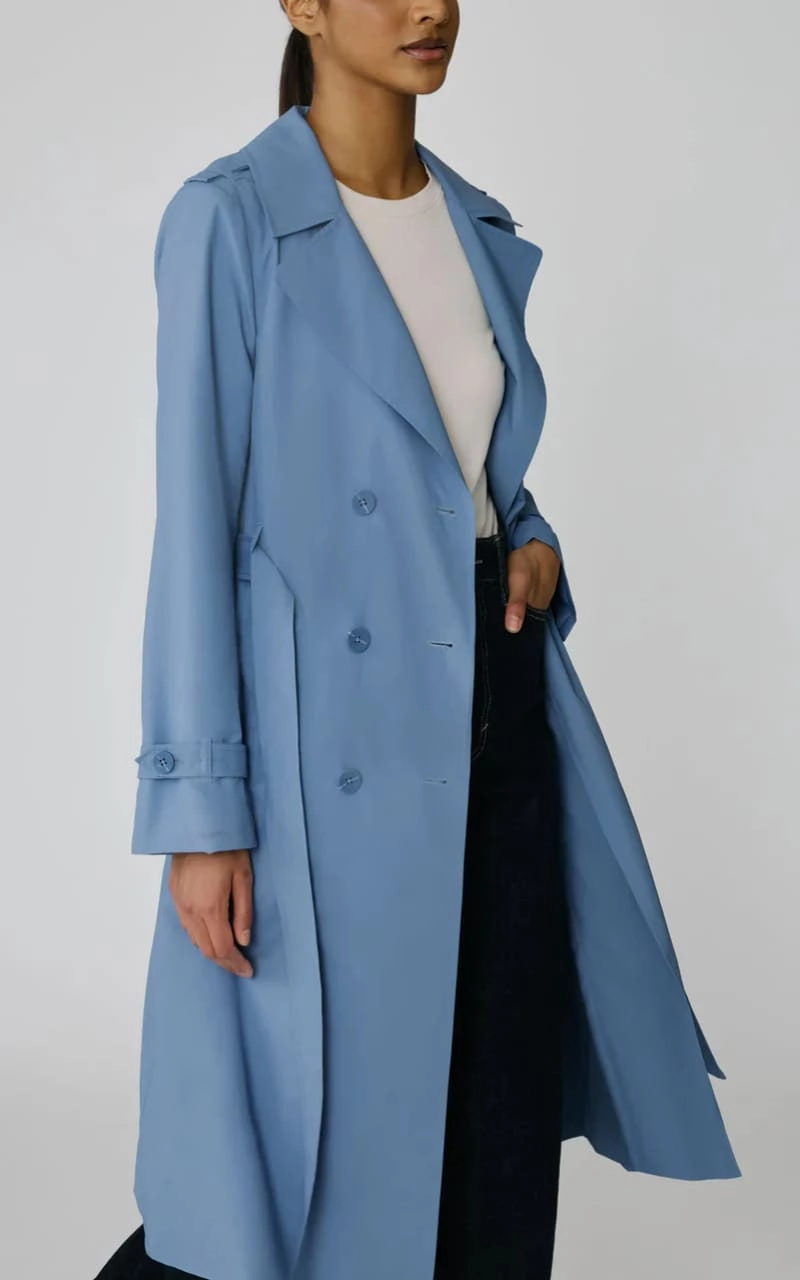 Soia & Kyo- Blaire Trench Style Rain Coat