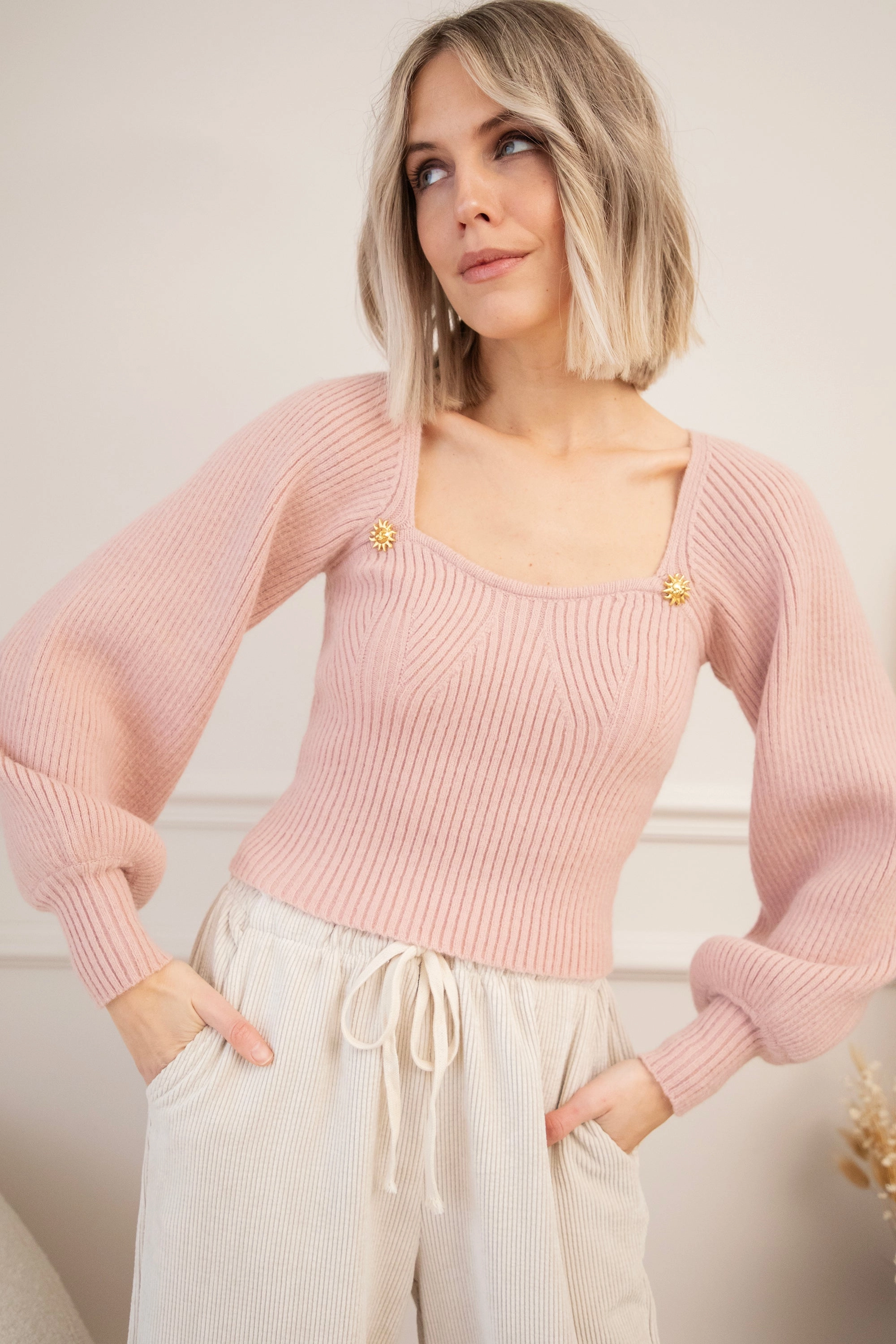 Solana Old Pink - Longsleeve