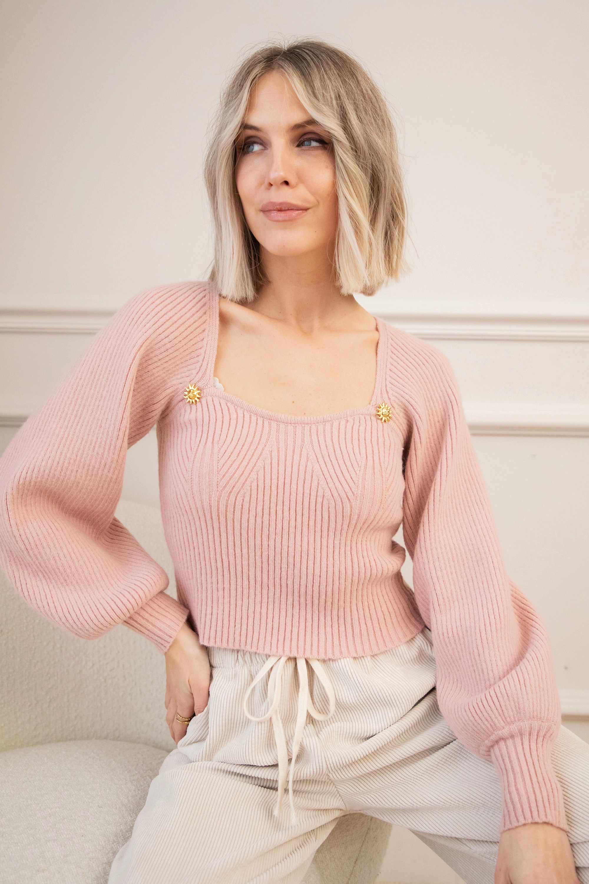 Solana Old Pink - Longsleeve