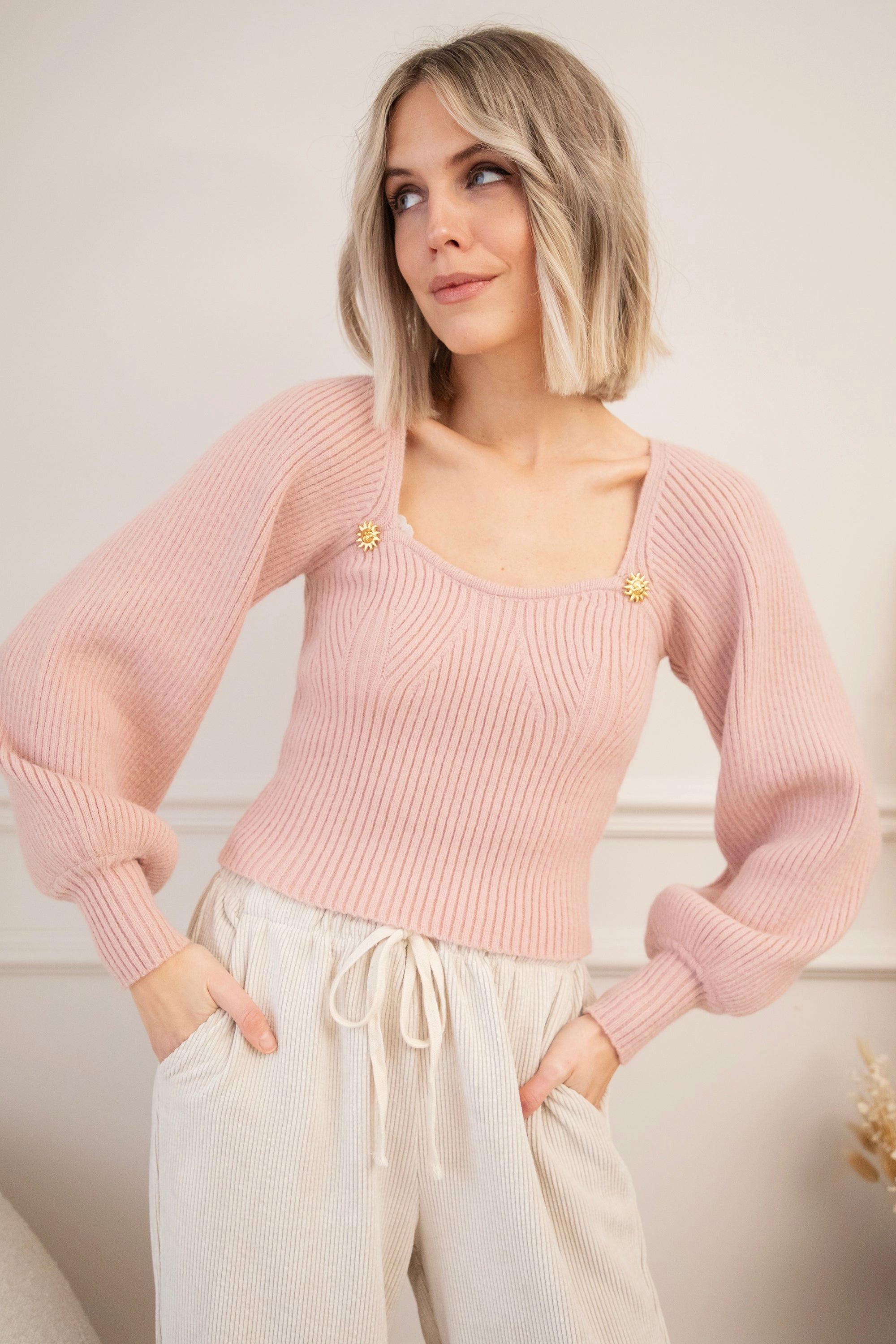 Solana Old Pink - Longsleeve