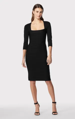 SQUARE NECK ICON DRESS