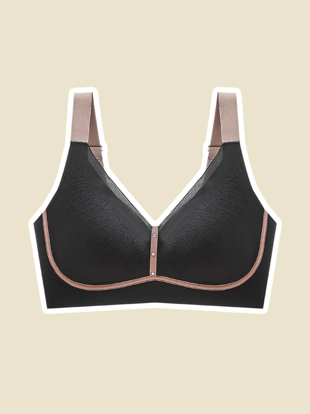 Summer Breathable Wire-Free Minimizer Bra